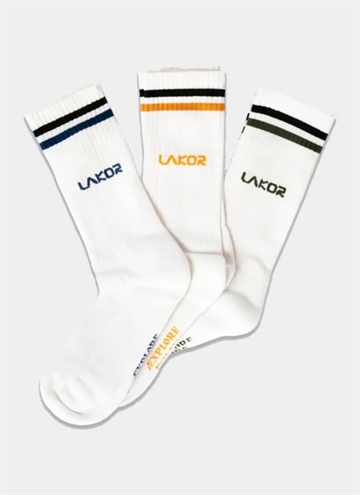Lakor Logo 3-Pack Strømpe